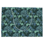 ウィリアム・モリス海苔パターン ラージペーパーバッグ (裏面)