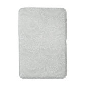 ウィリアム・モリス緑の模様 バスマット (正面縦)