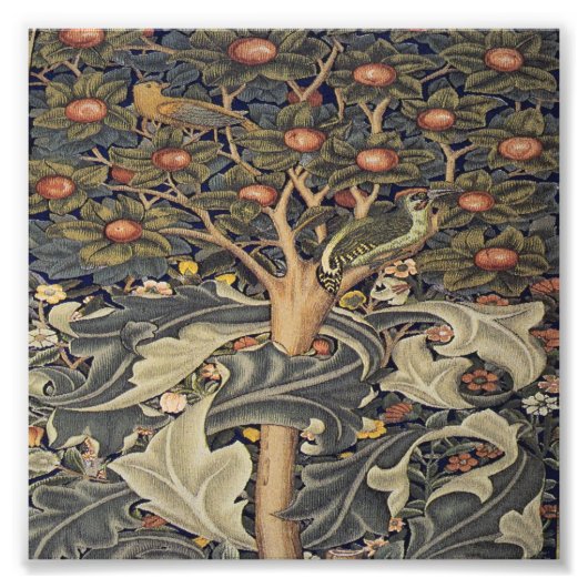 ウィリアム・モリス美しいアールヌーボー作品 フォトプリント (正面)