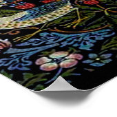 ウィリアム・モリス美しい模様、アールヌーボー、ヴィン ポスター (角)