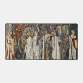 ウィリアム・モリス聖杯の探求：シールド森 デスクマット (正面)