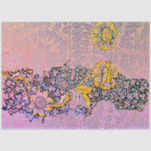 ウィリアム・モリス花と離れティッシュペーパー