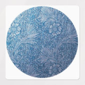 ウィリアム・モリス花の柄、刷新、ヴィンテージ、 ラベル (デザイン2)