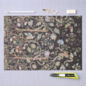 ウィリアム・モリス花園の鳥とウサギ 薄葉紙 (クラフト)