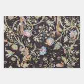 ウィリアム・モリス花園の鳥 ラッピングペーパーシート (正面3)