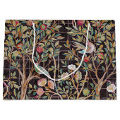 ウィリアム・モリス花園の鳥 ラージペーパーバッグ (正面)