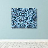 ウィリアム・モリス花柄バードアネノーム キャンバスプリント (インサイチュ (ウッドフロア))