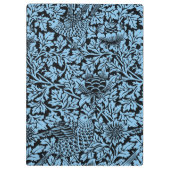 ウィリアム・モリス花柄バードアネノーム クリップボード (裏面)