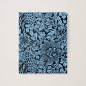 ウィリアム・モリス花柄バードアネノーム ジグソーパズル (縦)