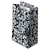 ウィリアム・モリス花柄バードアネノーム スモールペーパーバッグ (裏面アングル)