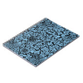 ウィリアム・モリス花柄バードアネノーム ノートブック (左側)