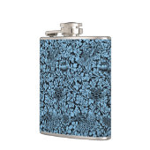 ウィリアム・モリス花柄バードアネノーム フラスク (左)