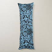 ウィリアム・モリス花柄バードアネノーム ボディピロー (裏面 (縦))