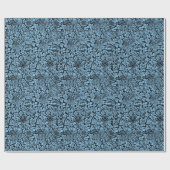 ウィリアム・モリス花柄バードアネノーム ラッピングペーパー (フラット)