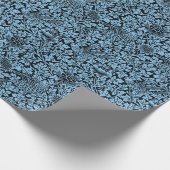 ウィリアム・モリス花柄バードアネノーム ラッピングペーパー (角)