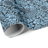 ウィリアム・モリス花柄バードアネノーム ラッピングペーパー (ロールコーナー)