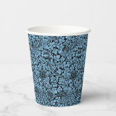 ウィリアム・モリス花柄バードアネノーム 紙コップ (裏面)