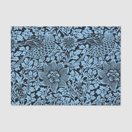 ウィリアム・モリス花柄バードアネノーム 薄葉紙 (正面)