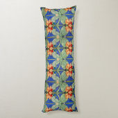 ウィリアム・モリス花柄 ボディピロー (裏面 (縦))