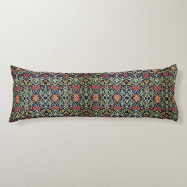 ウィリアム・モリス花茎緑黄赤 ボディピロー