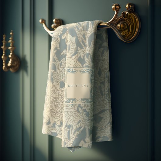 ウィリアム・モリス菊の柄バスタオルSe バスタオルセット