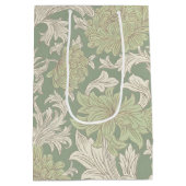 ウィリアム・モリス菊の柄ミディアムギフトB ミディアムペーパーバッグ (裏面)