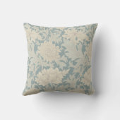 ウィリアム・モリス菊の柄 クッション (裏面)