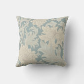 ウィリアム・モリス菊の柄 クッション (裏面)