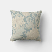 ウィリアム・モリス菊の柄 クッション (正面)