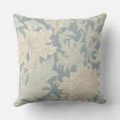 ウィリアム・モリス菊の柄 クッション (裏面)