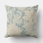 ウィリアム・モリス菊の柄 クッション (正面)