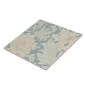 ウィリアム・モリス菊の柄 タイル (側面)