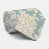 ウィリアム・モリス菊の柄 ネクタイ (ロール)