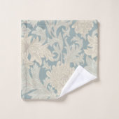 ウィリアム・モリス菊の柄 バスタオルセット (ウォッシュタオル)