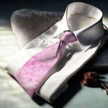 ウィリアム・モリス菊の模様ネックタイ