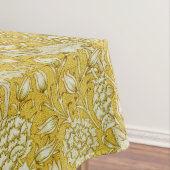 ウィリアム・モリス菊の花の模様の葉 テーブルクロス (インサイチュ)