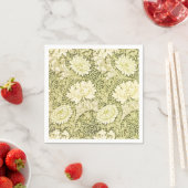 ウィリアム・モリス菊の花柄 スタンダードカクテルナプキン (インサイチュ)