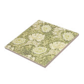 ウィリアム・モリス菊の花柄 タイル (側面)