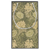 ウィリアム・モリス菊セージ花 スモールペーパーバッグ (裏面)