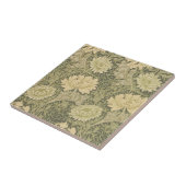 ウィリアム・モリス菊セージ花 タイル (側面)