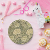 ウィリアム・モリス菊セージ花 ペーパープレート (パーティー)