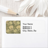 ウィリアム・モリス菊セージ花 ラベル (インサイチュ)