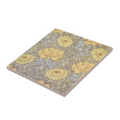 ウィリアム・モリス菊ムーム花 タイル (側面)