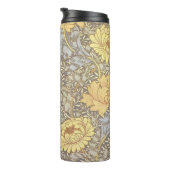 ウィリアム・モリス菊ムーム花 タンブラー (回転右)