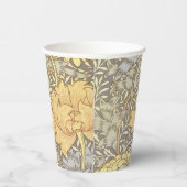 ウィリアム・モリス菊ムーム花 紙コップ (右)