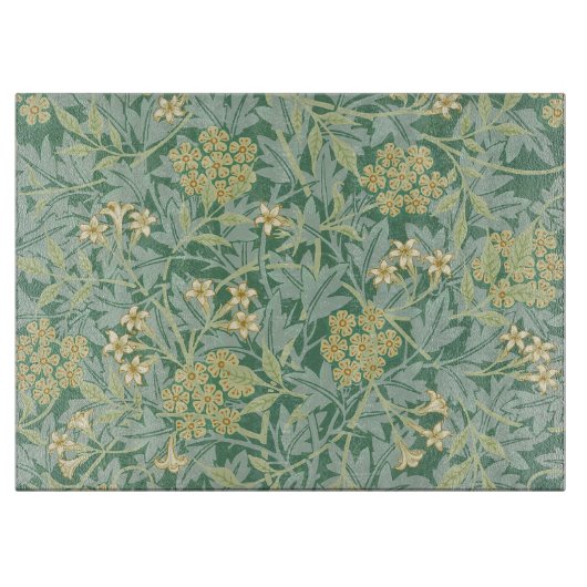 ウィリアム・モリス著ジャスミン カッティングボード (正面)