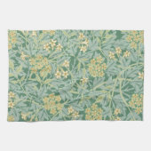 ウィリアム・モリス著ジャスミン キッチンタオル (横)