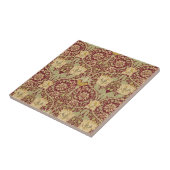 ウィリアム・モリス著ハニーサックルおよびチューリップ1876年 タイル (側面)