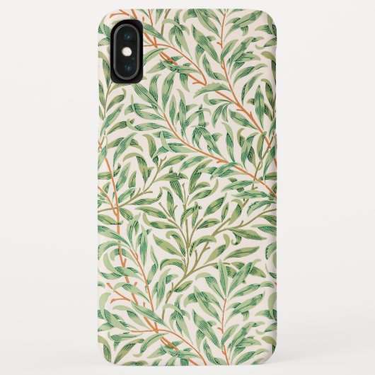 ウィリアム・モリス著ヤナギの大枝 Case-Mate iPhoneケース (裏面)