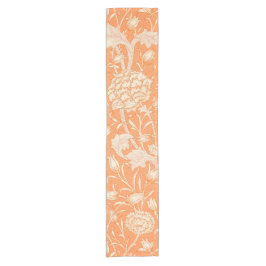 ウィリアム・モリス著野生のチューリップ ショートテーブルランナー